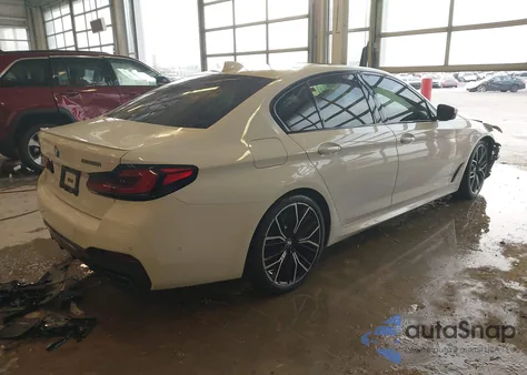 2021 BMW M550I xDrive from USA, damaged, VIN WBA13BK07MCG62909
